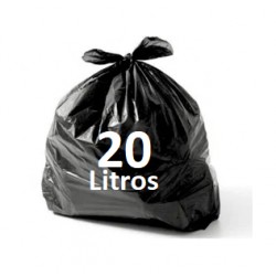SACO DE LIXO 20 LTS  PRETO DISPEL 41X58X005 C/100 UN 