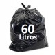 SACO DE LIXO 60 LTS DISPEL 65X70X010 PRETO C/100 UN