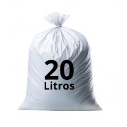 SACO DE LIXO 20 LTS BRANCO 40X58X005 C/100 UN
