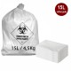 SACO DE LIXO 15 LITROS INFECTANTE 39X58X0,025 - JUREMA